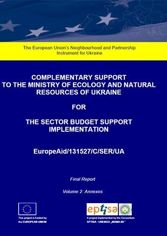 Final report of the SBS project. Vol. 2. Report cover v2 ENG